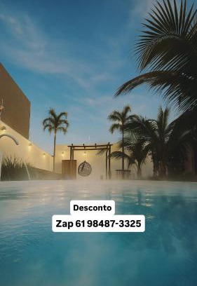 Jardim Paraiso House | A Casa Paradisiaca ll Luxo Piscina Super Quente até 50 graus de Temperatura Aquecimento Elétrico com Sauna e Lavanderia com Roupa de Cama