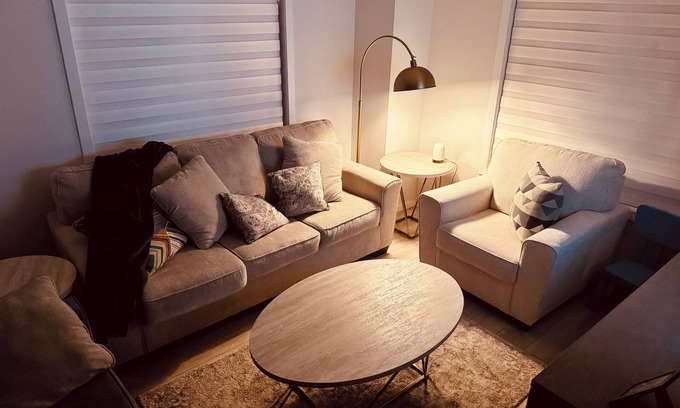 Airdrie House | A cosy room in a family house