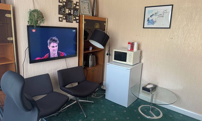Slough House | A double ground floor room is available for a single individual.