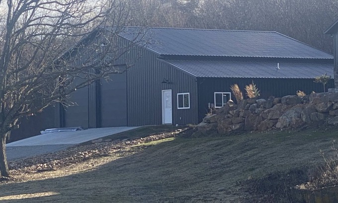 Carrollton Township House | A hikers delight! Exclusive access to hike 192 acres in the Ozark Mountains.