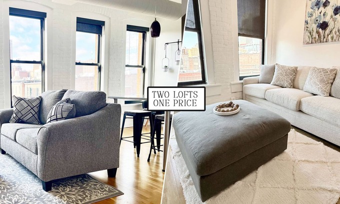 Downtown Omaha Apartment | A historic pair of lofts in the heart of the Old Market