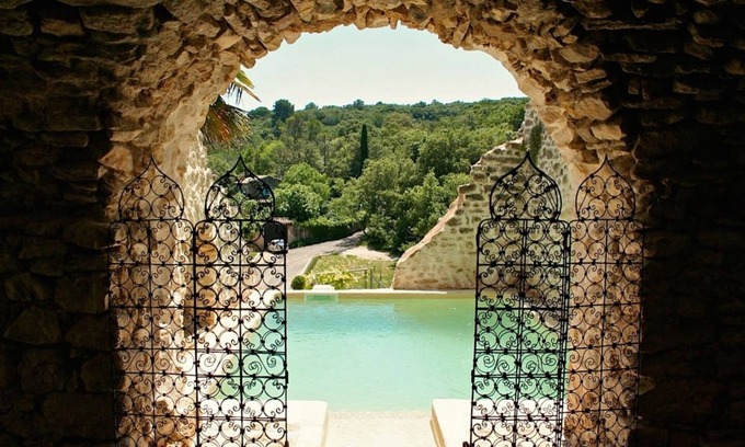 La Roque-sur-Ceze House | A lovely spacious stone house with big terraces and amazing views