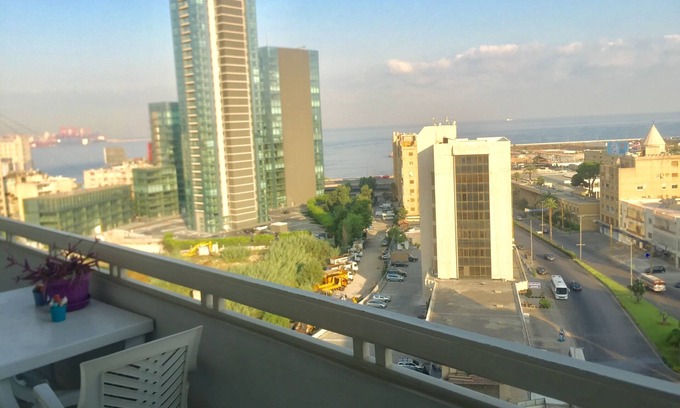 Antelias Apartment | A penthouse overlooking the Mediterranean