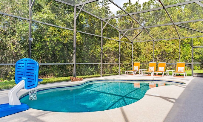 Cypress Pointe House | A-POP Of Sunshine | Family Vacation Home with Sunny Private Pool - Game room - Gated