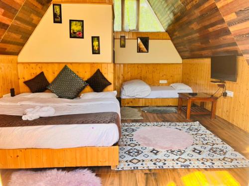 Khattalwada Cabin | A Shape River Side Cabin