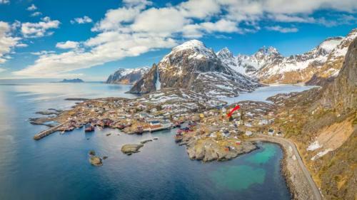 Aa Apartment | Å, the far end of Lofoten, top apartment.