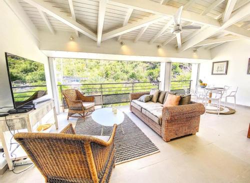 Anse Marcel House | Acacia Marina, luxurious Duplex, walkable beach