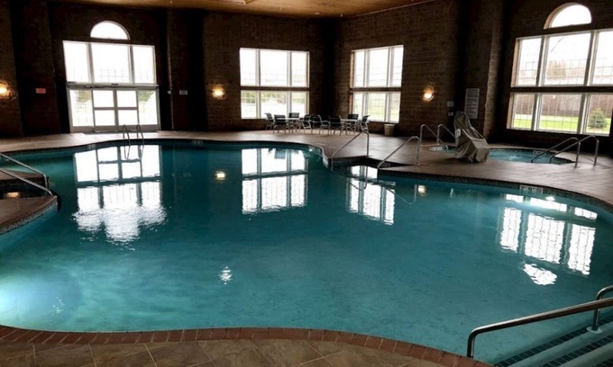 Pembine Apartment | Accessible Deluxe King Suite for 2 | On-Site Pool