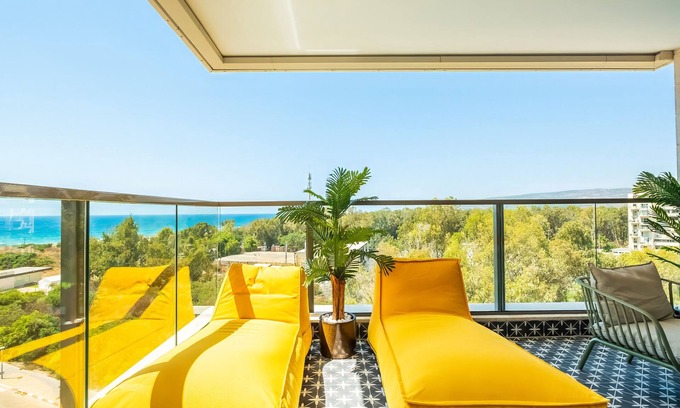 Nahariya Apartment | Achziv Stylish Beach Haven