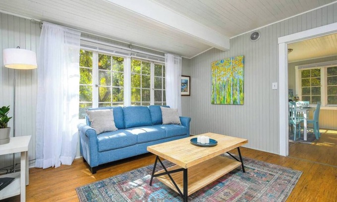 Old Evergreen Highway Cottage | Adorable cottage among trees close to everything