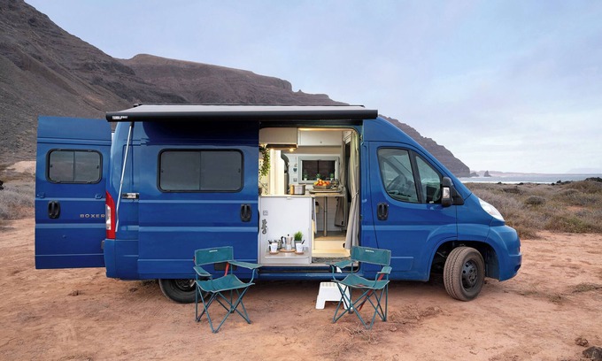 Caleta de Famara RV Rental | 'Adventure Campingvan' with Sea Views and Air Conditioning