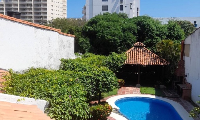 Papare House | Agradable Casa con Piscina, Zona bbq al pie de la Playa Bello Horizonte