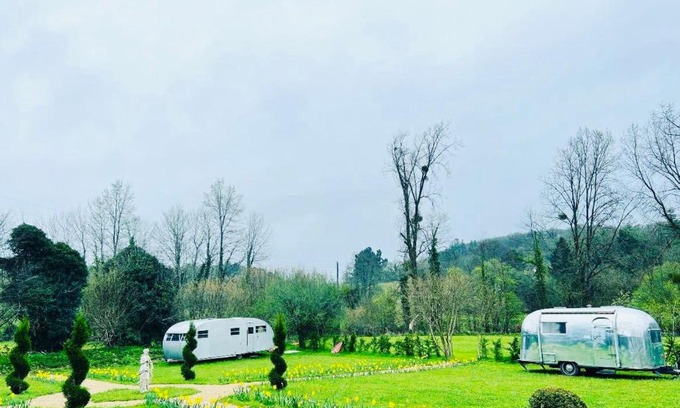 Landeleau Other | Airstream Riverside Glamping near Huelgoat