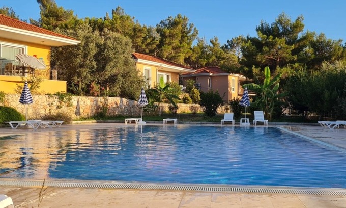 Faralya House | Airy House with Nature and Sea View in Kas