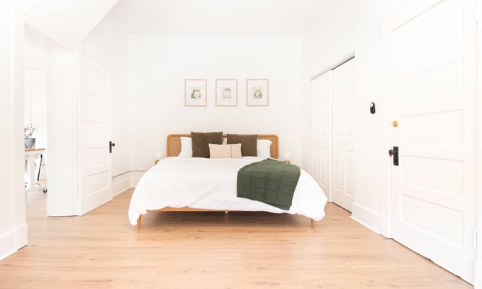 Downtown Little Rock Apartment | Airy Midcentury Loft Apartment in SoMa