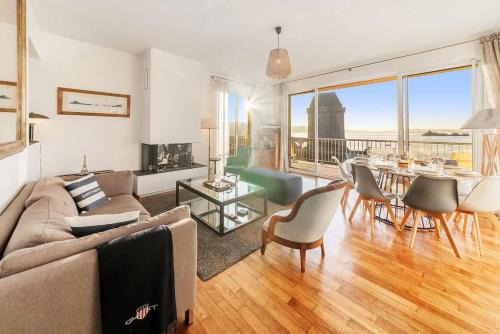 La Cite Apartment | Albatros, grand duplex, 4 chambres, vue mer