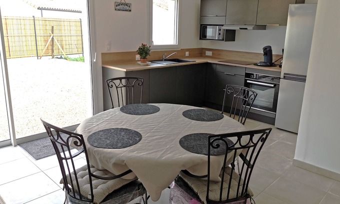 Saint-Vincent-sur-Jard House | ALIZES ABBA 500m from the beach