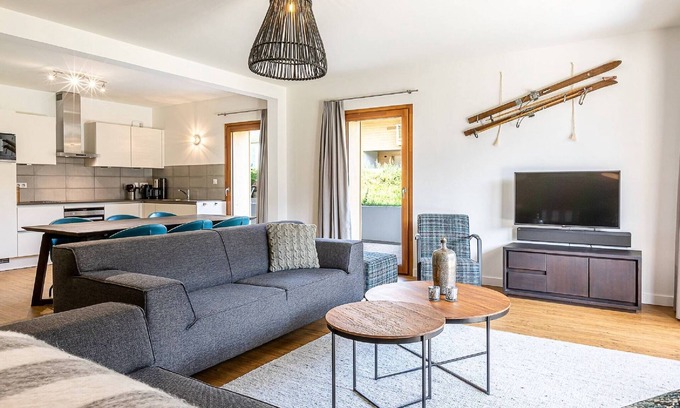 Abondance Apartment | Alpine Retreat w/Sauna