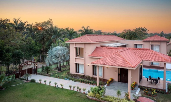 Vedic Village Villa | ama Stays & Trails 25 Farm House, Vedic Village, Kolkata