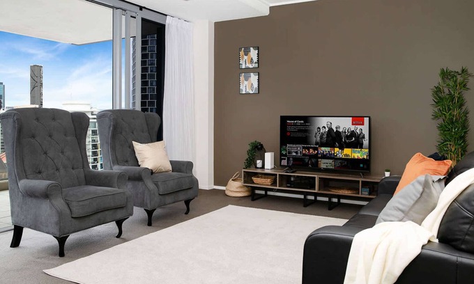 Brisbane Central Business District Apartment | Amazing City & River Views|Large Family Apartment