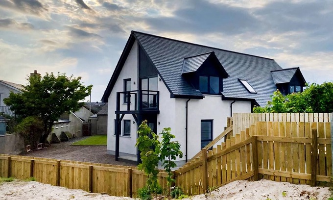 Tain Cottage | Amazing coastal location with access to sandy beach.