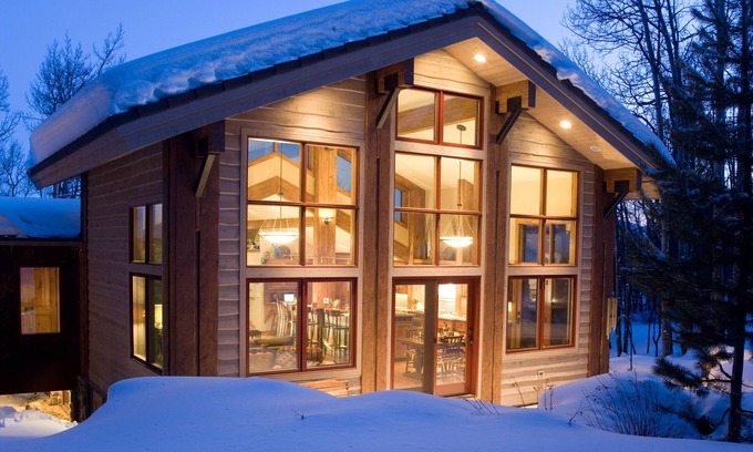 Teton Village House | Amazing Location, Large, Lodge Style Mountainside Ski House Sleeps 17+