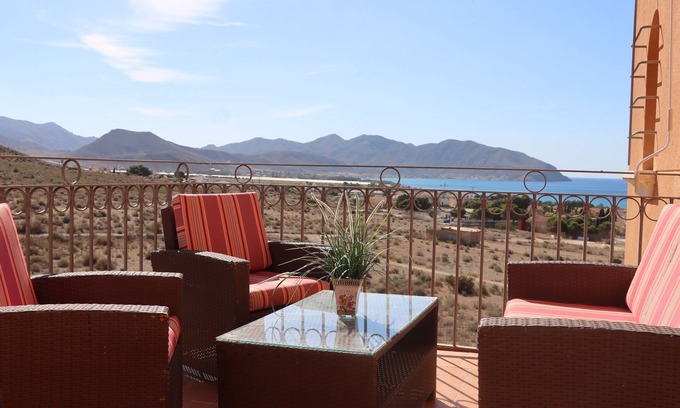 Los Puertos Apartment | Amazing Mountain and Sea Views - Mojon Hills, Isla Plana, Spain