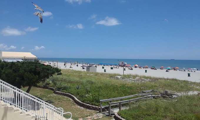 Cocoa Beach Condo | AMAZING OCEAN VIEW ! Watch Rocket Launches from the beach!