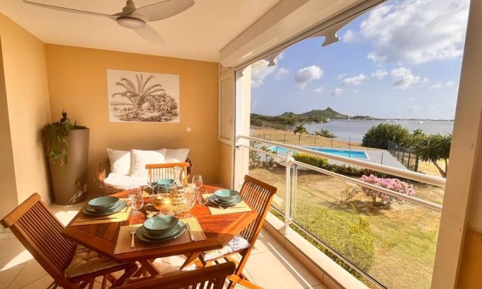 Marigot Apartment | Amazing view and sunset !