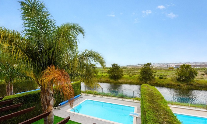 Lagos Villa | Amazing villa with sea views and just 450 metres to the beach & Marina