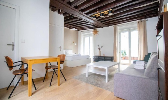 Saint-Merri Apartment | AmazingStudio#4pers#terrasse#Marais
