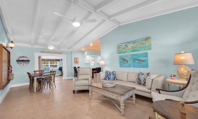 Anna Maria House | AMI North End Private Heated Pool. 1.2 blocks to beach!