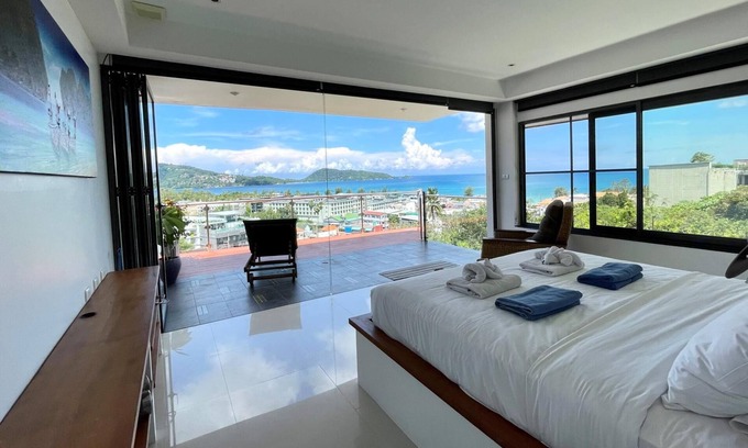 Patong House | Andaman Hills - panoramic sea view house with maid