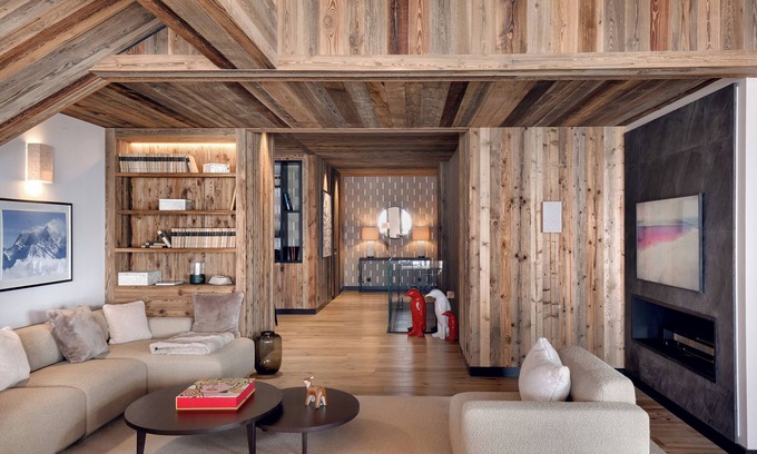 Meribel Apartment | Antarès NAOS 204D - huge duplex luxury apartment ski in/ski out