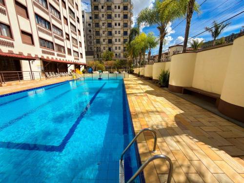 Aguas de Lindoia Apartment | Ap Coração das Águas - Garagem, wi-fi e piscina