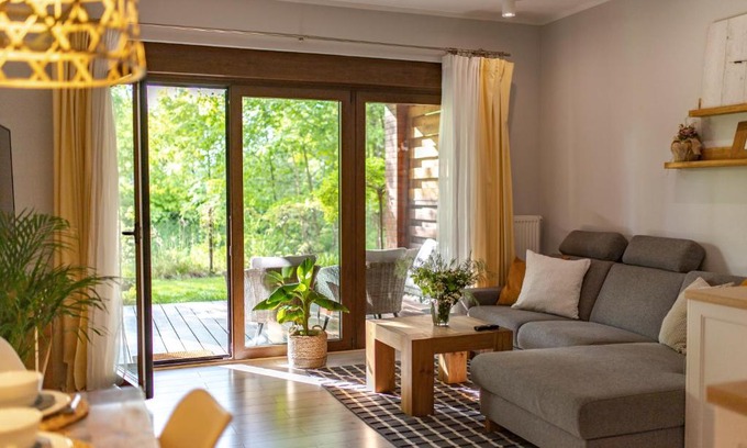 Ostroda Apartment | Apartament "Zacisze" z tarasem