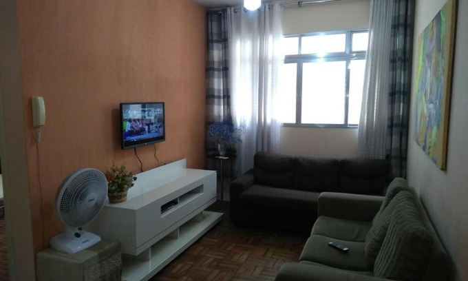 Canto do Forte Apartment | Apartamento Canto do Forte 200m da Praia