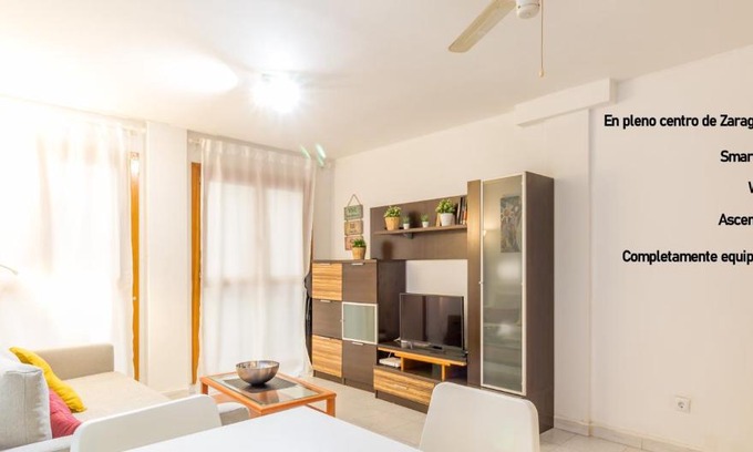 Zaragoza Old Town Apartment | Apartamentos La Rosa I Acogedor Apto a 2 Min del Pilar