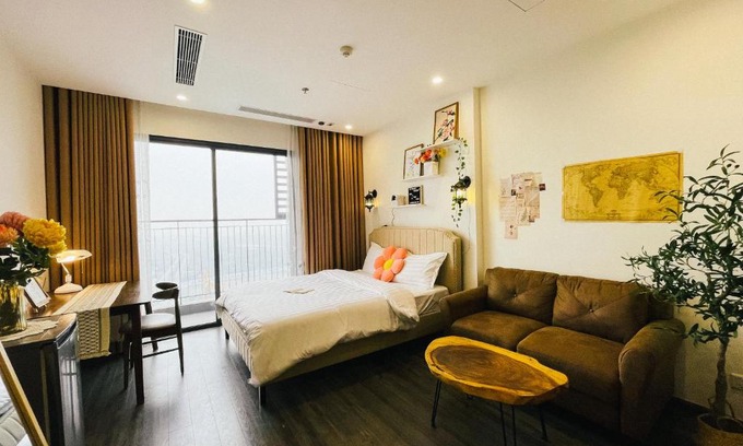 Gia Lam Apartment | Apartment 1BR-FL27th-R103 Building-Vinhome Ocean Park