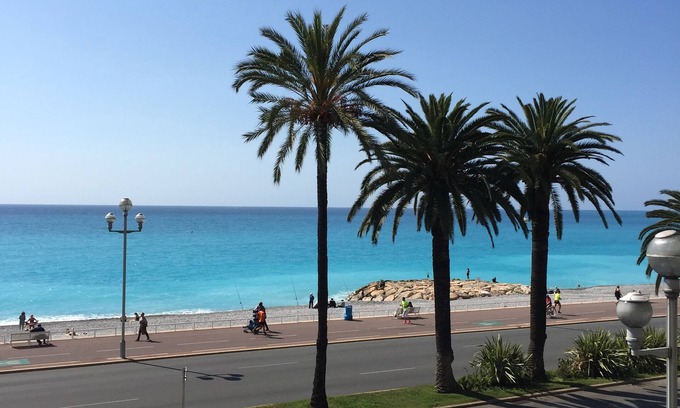 Fabron Apartment | APARTMENT 60 m2 2nd Floor, Air-conditioned, terrace, 1 bedroom, quiet, sea view