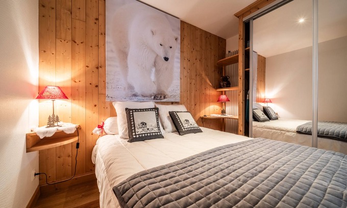 Morillon Apartment | Apartment 'Au Rêve Savoyard 3' with Shared Terrace, Shared Garden, for 6 People