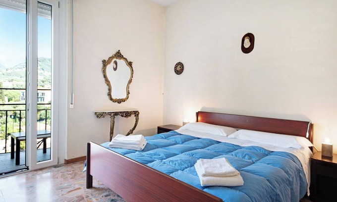 Rapallo Apartment | Apartment 'Condominio Sereno' with Sea View,Balcony & Wi-Fi