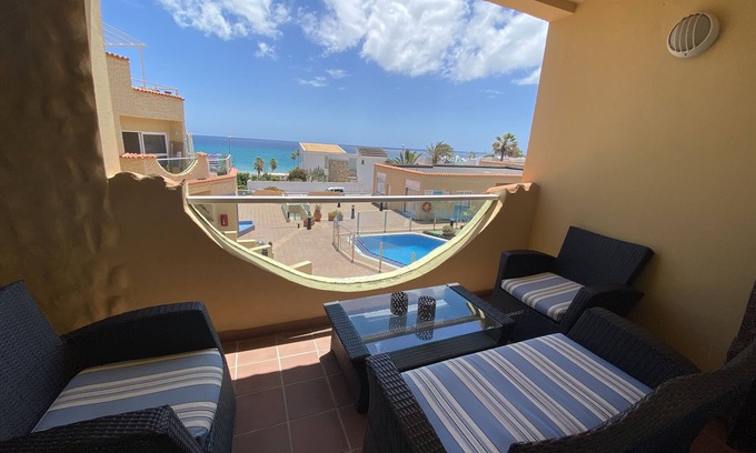 Bahia Calma Apartment | Apartment, dream location, on the sandy beach, WiFi on request, community pool