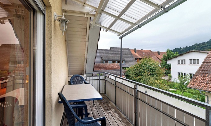 Oberkirch Apartment | Apartment 'Ferienwohnung Hanna' with Mountain View, Balcony and Wi-Fi