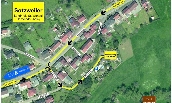 Bergweiler Apartment | Apartment in a quiet location on the flowing water of the Theel
