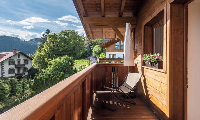 Siusi Apartment | Apartment "Kristiania type A2" with Mountain View, Sauna, Balcony & Garden