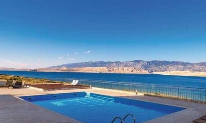 Pag Apartment | Apartment La Eva Pag - One Bedroom Apartment with Balcony and Sea view