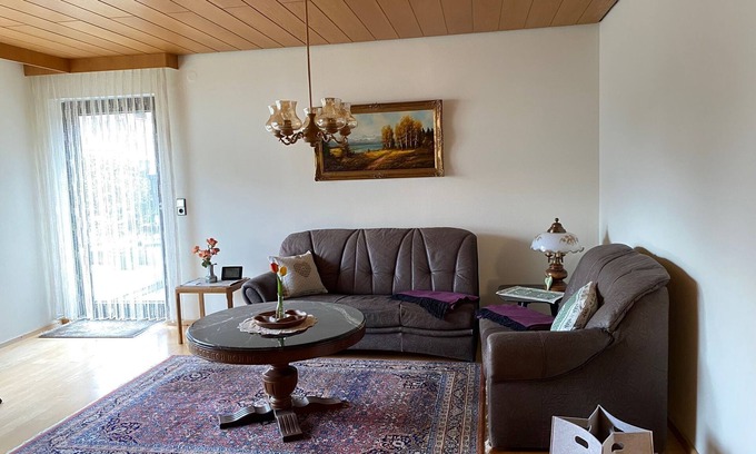 Loffenau Apartment | Apartment 'Marie' with Shared Terrace and Wi-Fi