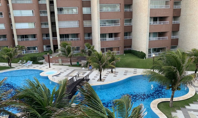 Porto das Dunas Apartment | Apartment pe on the sand next to Beach Park