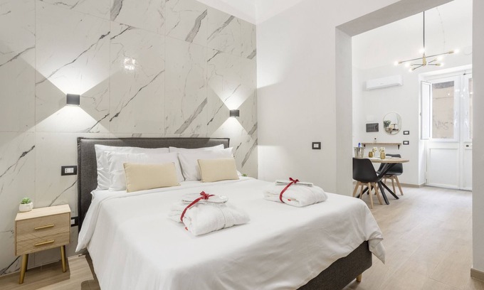 Palermo Apartment | Apartment 'Piccolo Incanto Spa Palermo' with Wi-Fi and Air Conditioning